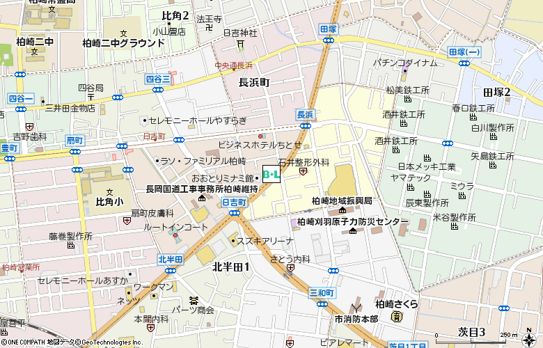 眼鏡市場　柏崎店(00459)付近の地図